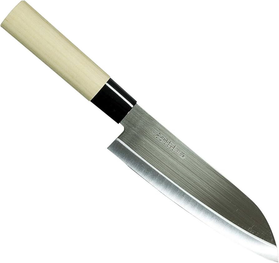 Amazon.co.jp: Santoku Knife, Made in Japan, 6.7 inches (170 mm